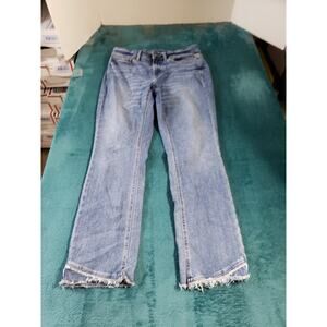 J Jill Jeans Size 4 Womens Blue Pants Ladies Denim Mid Rise Demi Bootcut